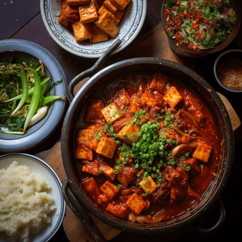 Koreanischer Kimchi Eintopf – Kimchi Jjigae (김치 찌개)