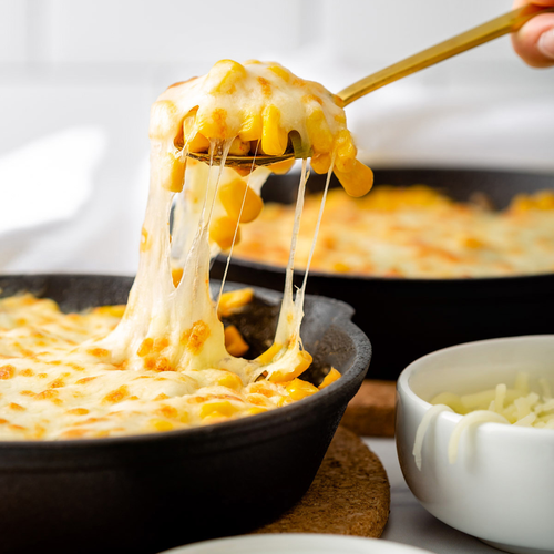 Koreanischer Mais mit Käse – Korean Corn Cheese (콘치즈)
