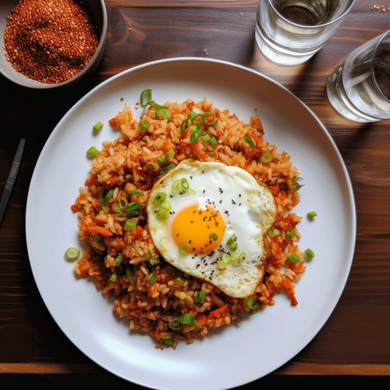Kimchi Fried Rice – Kimchi Bokkeumbap (김치 볶음밥) – Koreanisches Rezept von SONAMU