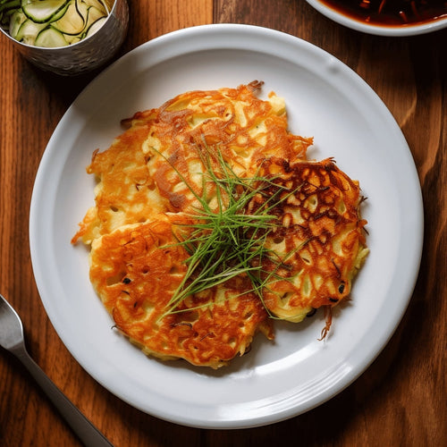 Koreanische Kimchi-Pfannkuchen – Kimchi Jeon (김치전)