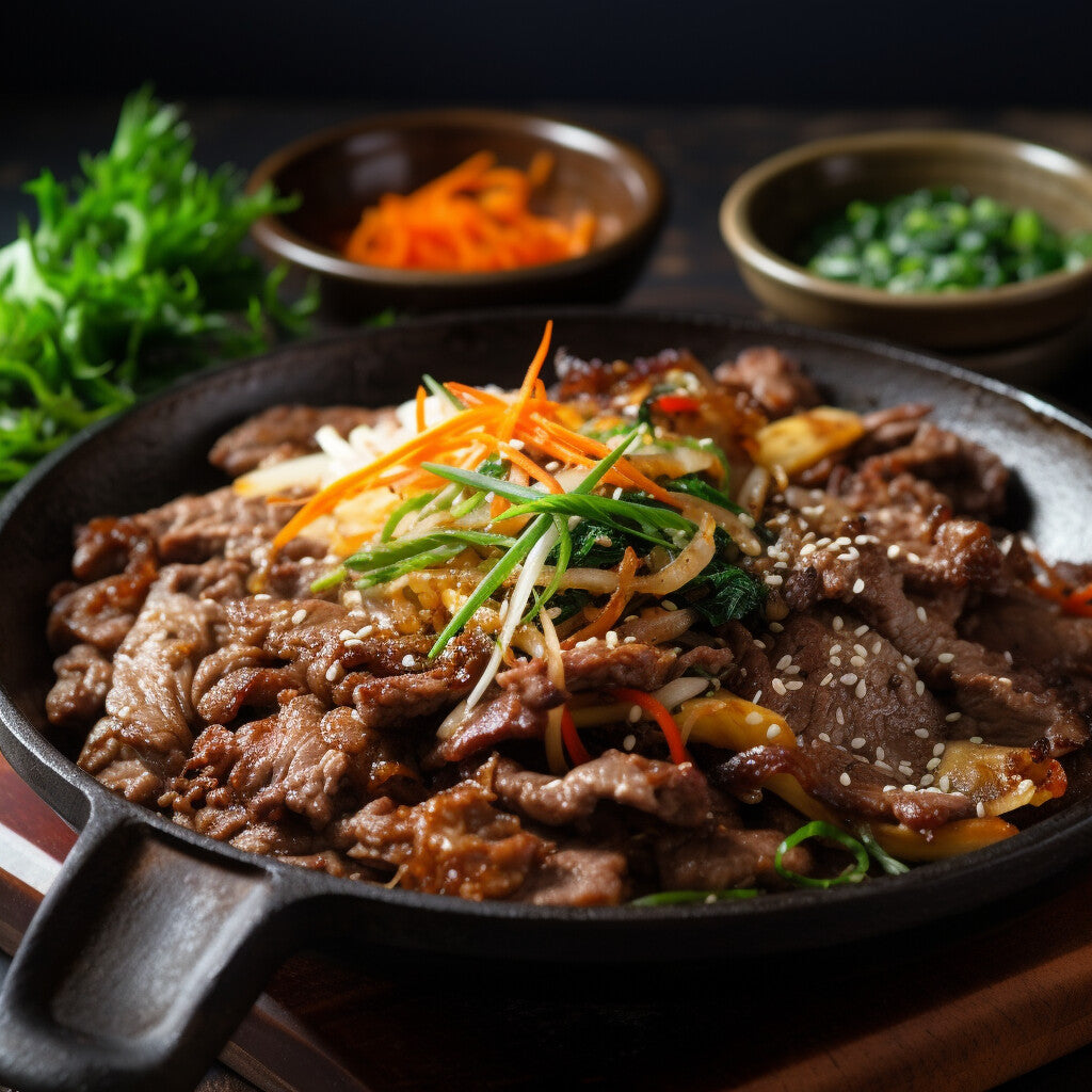 Koreanisches BBQ–Rindfleisch – Bulgogi (불고기) – Koreanisches Rezept von SONAMU