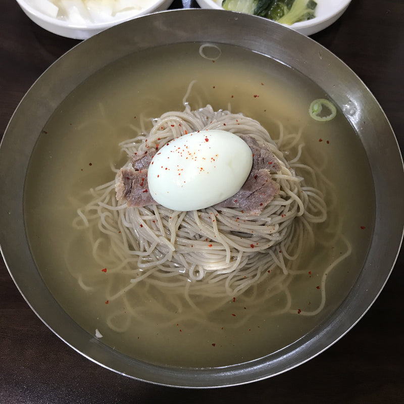 Naengmyeon – Kalte koreanische Nudeln (냉면) – Koreanisches Rezept von SONAMU